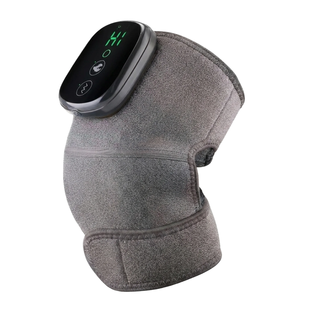 Wyntrol Knee Recovery Wrap, worn view
